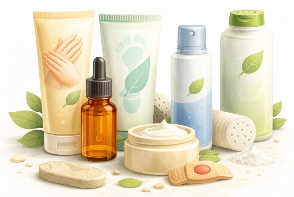 Starostlivosť o ruky a nohy